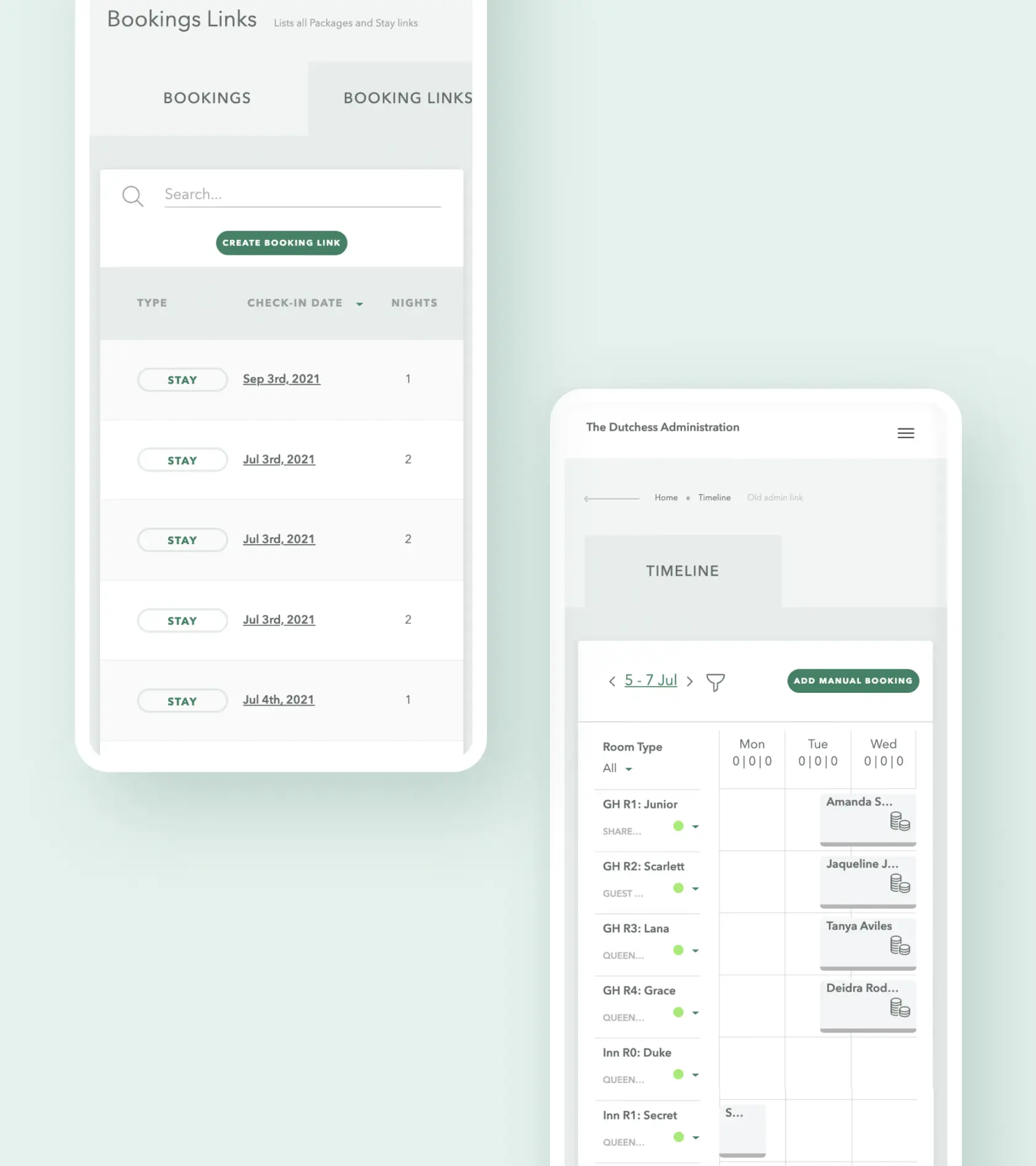 richr onboarding steps ui snapshot